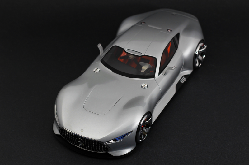 Illustration for article titled Pinnacle Piece: Mercedes-Benz AMG Vision Gran Turismo from Model 777